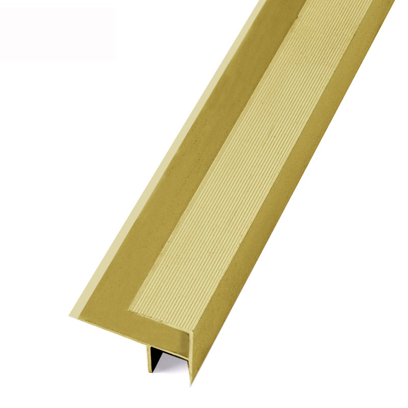 F SHAPE STAIR NOSING PROFILE